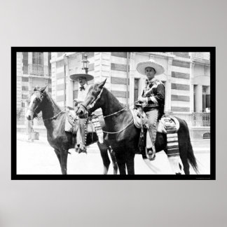 Pôster Homens em Figurinos Charro em Tampico, México, 190