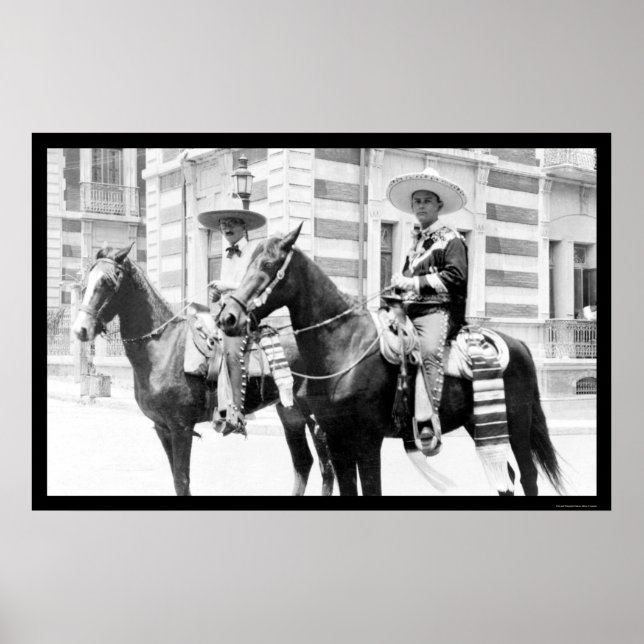 Pôster Homens em Figurinos Charro em Tampico, México, 190 (Frente)
