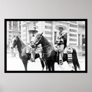 Pôster Homens em trajes de Charro em Tampico, México 190