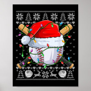 Poster Homens Homens Homens Homens Crianças Baseball Pl