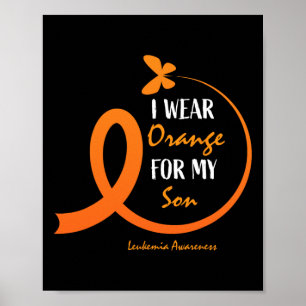 Poster Homens Mãe Mulheres Eu Visto Laranja Para Meu Filh
