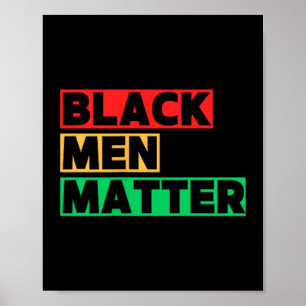 POSTER HOMENS NEGROS IMPORTAM