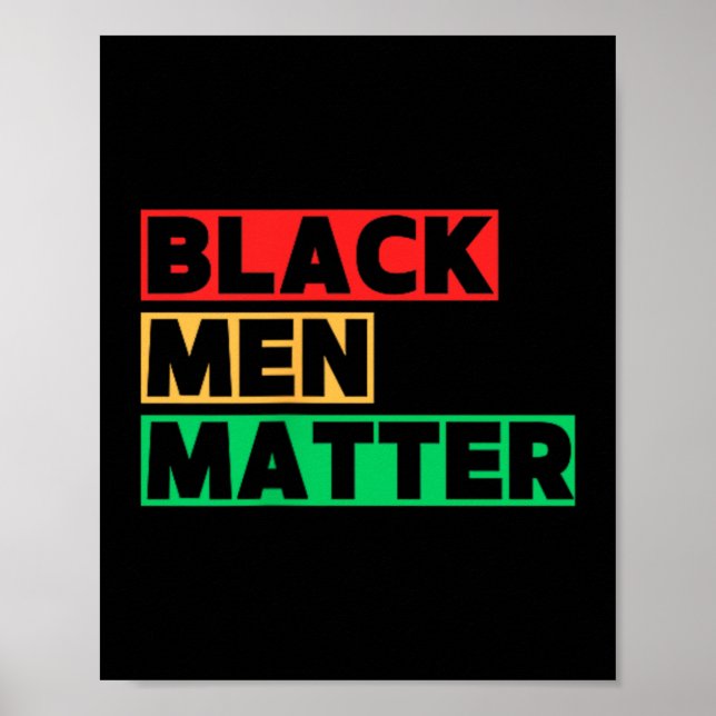 POSTER HOMENS NEGROS IMPORTAM (Frente)