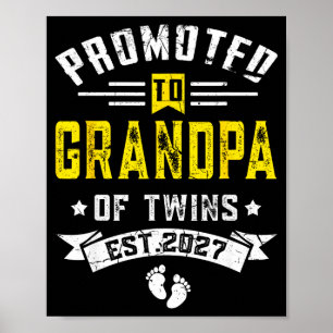 Poster Homens promovidos a avô de gêmeos est 2027