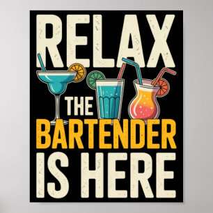 Poster Homens Relax O Legal Kidender Está Aqui Engraçado