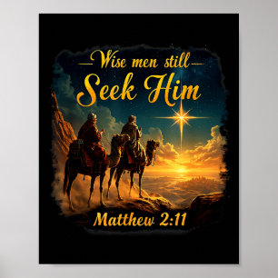 Poster Homens Sábios Antigos Ainda O Procuram Jesus 3 Rei