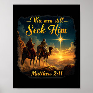 Poster Homens sábios antigos ainda o procuram Jesus 3 Rei