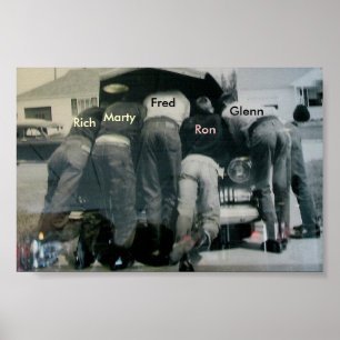 Pôster Homens sob a capa