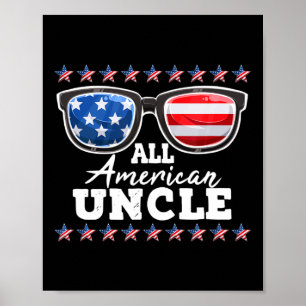 Poster Homens Todos Americanos TIO Homens