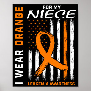 Poster Homens Usam Laranja Pelo Dia de Conscientização so