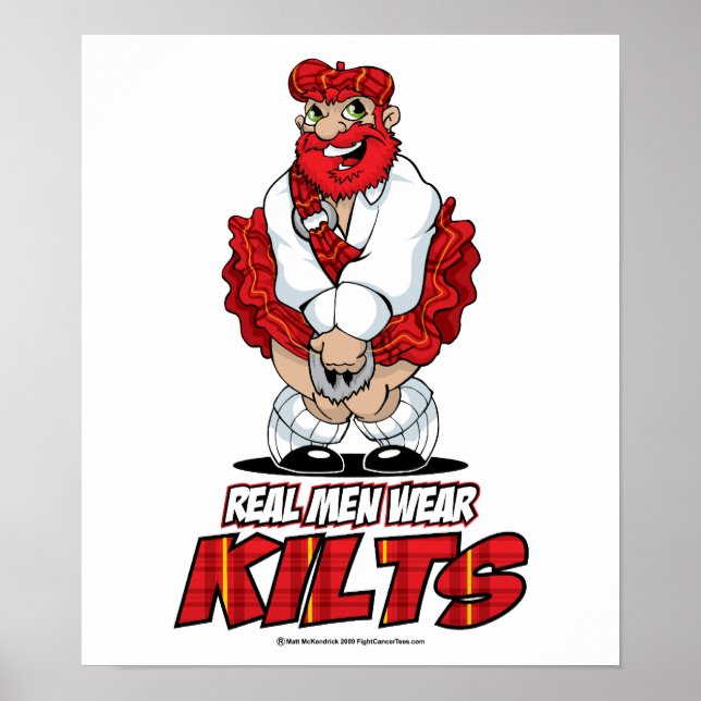 Poster Homens Verdadeiros Vestem Mattes (Frente)