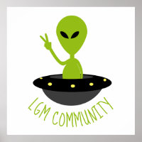 Homens Verdes Pequenos, Extraterrestres da comunid