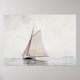 Poster Homer está navegando em Gloucester