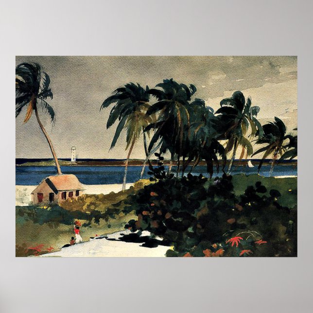 Poster Homer - Nassau 1899 (Frente)