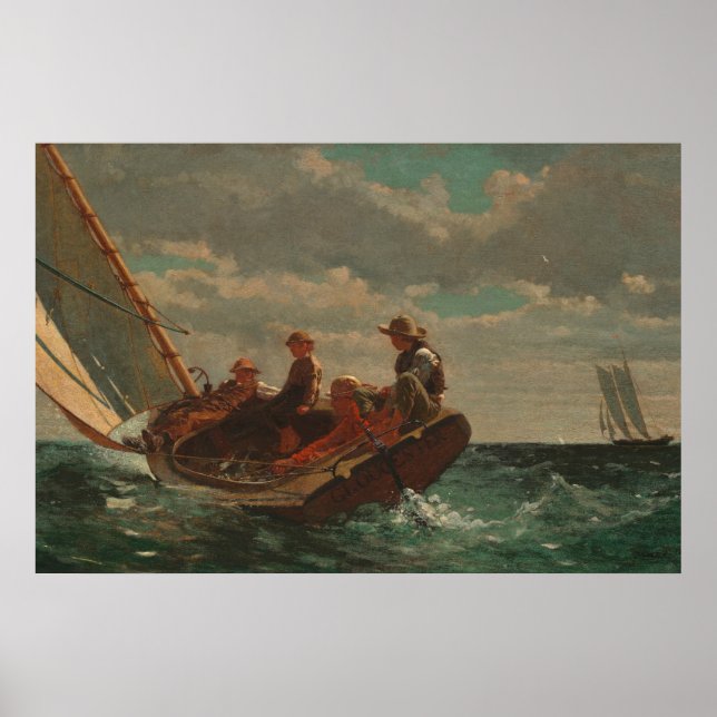 Pôster Homer Winslow Art Work (Frente)