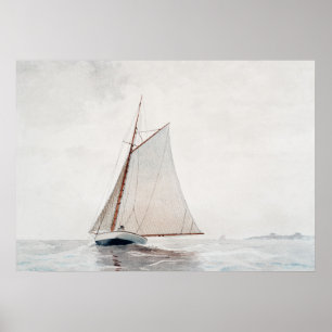 Poster Homer's Sailing off Gloucester