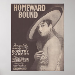 Poster Homeward Bound 1917~Dorothy Jardon
