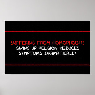 Pôster Homofobia Cure