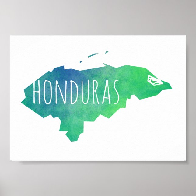Poster Honduras (Frente)