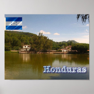 Poster Honduras - Saint Lucia -
