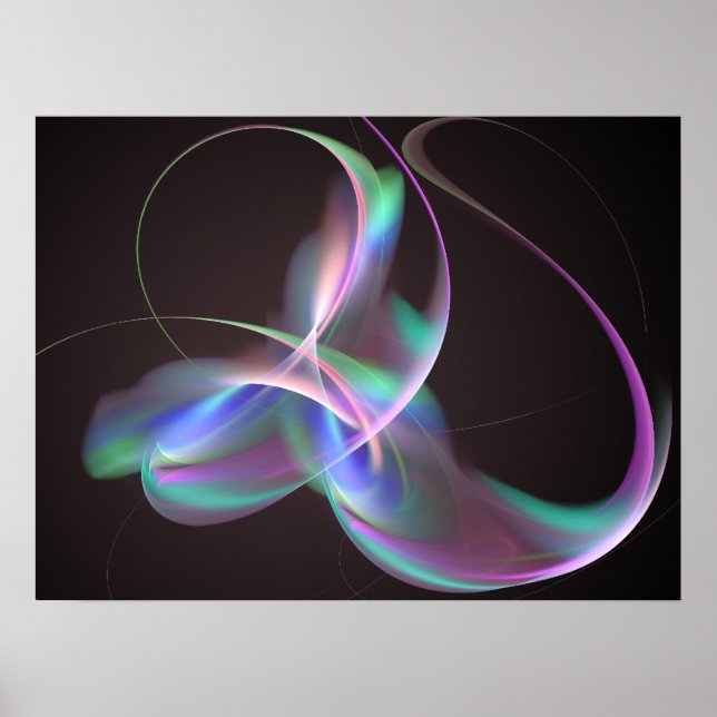 Pôster Honestidade Fractal (Frente)