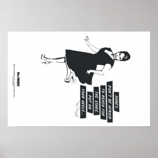 Poster Honey, don't be afraid to reach for the stars...