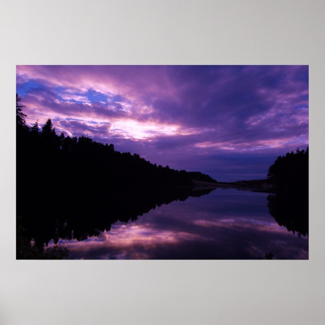 Poster Honeyman Campground Florence, Oregon (Frente)