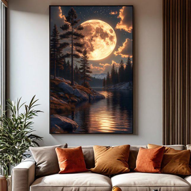 Poster Honeymoon Moon at Dusk (Criador carregado)