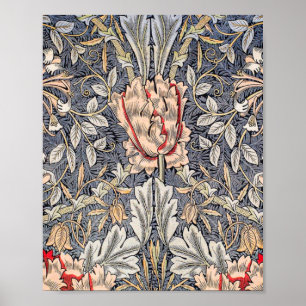 Poster Honeysuckle (1896) Por William Morris