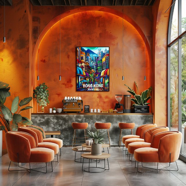 Pôster Hong Kong: Ciudad Mundial de Asia (Criador carregado)