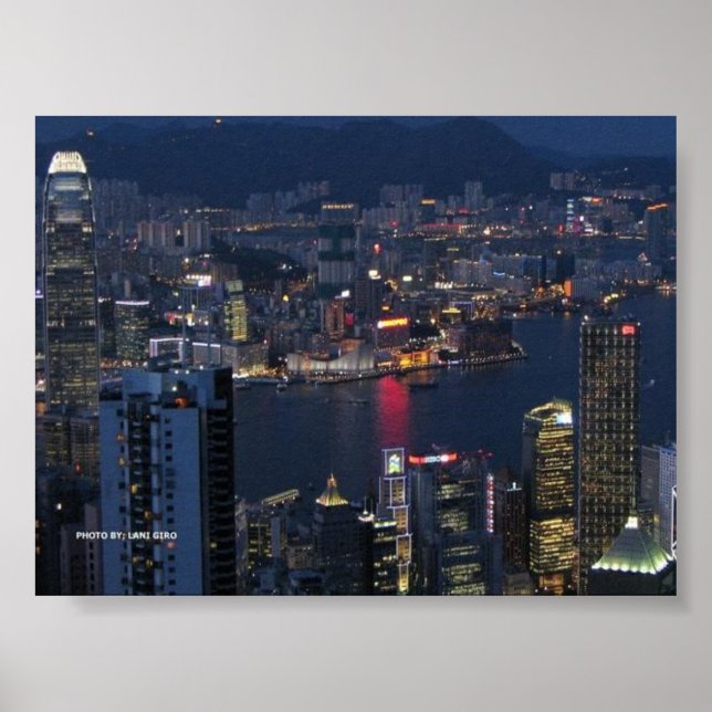 Poster HONG KONG por LANI GIRO (Frente)