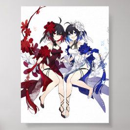 Poster Honkai Impact 3rd Seele Doubled Bliss