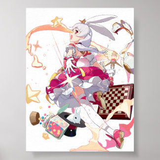 Poster Honkai Impacto 3ª Theresa Magic Loli