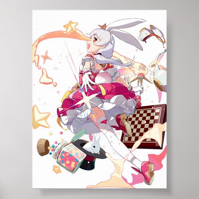 Poster Honkai Impacto 3ª Theresa Magic Loli (Frente)