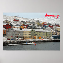 Poster Honningsvåg, Noruega