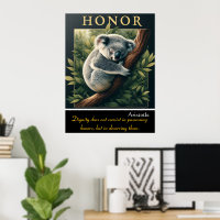 Honor Reside na Tranquilidade de Koala