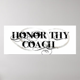 Poster Honor Thy Coach