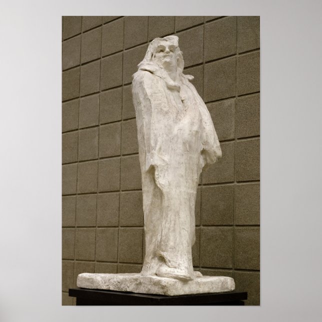 Pôster Honore de Balzac 1897 (Frente)