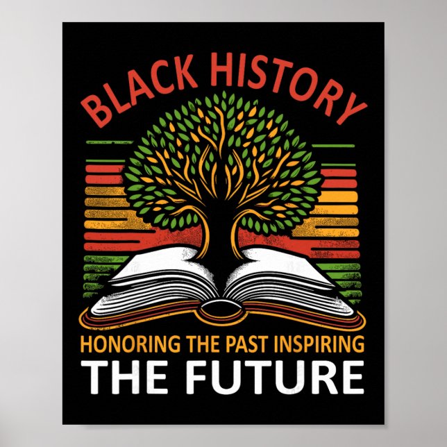 Poster Honoring Past Inspiring The Future Roots Black His (Frente)
