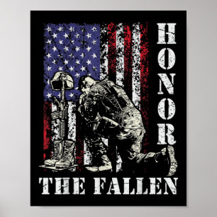 Poster Honra O Faleno Lembra-Se Nunca Esquecer O Memorial