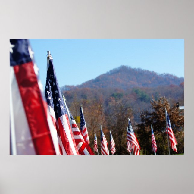 Pôster Honrando nossos Veteranos (Frente)