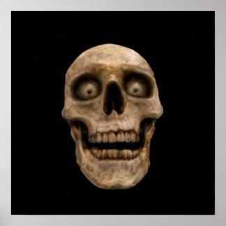 Pôster Hoodoo Skull