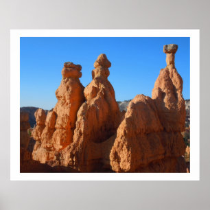 Poster Hoodoos do Bryce Canyon National Park Foto da Natu