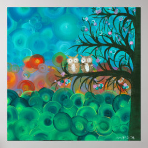 Pôster Hoolandia (c) 2013 - imagens da coruja