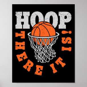 Poster Hoop Ali É Bysketbyll Player Divertimento Vintage 