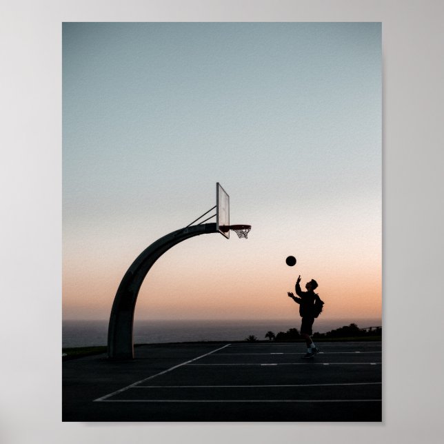 Poster Hoop de basquete incrível (Frente)