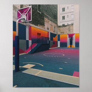 Poster Hoop de basquetebol