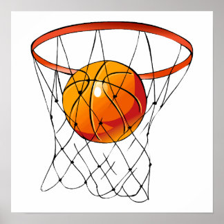 Poster Hoop de basquetebol