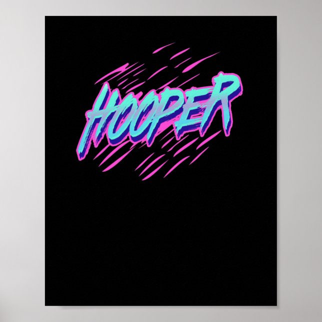 Poster Hooper Slash (Frente)