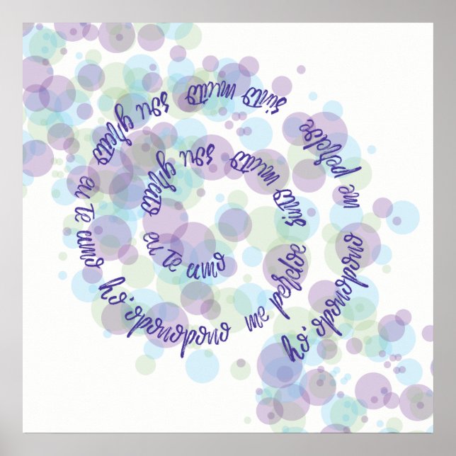 Pôster Ho'oponopono (Frente)